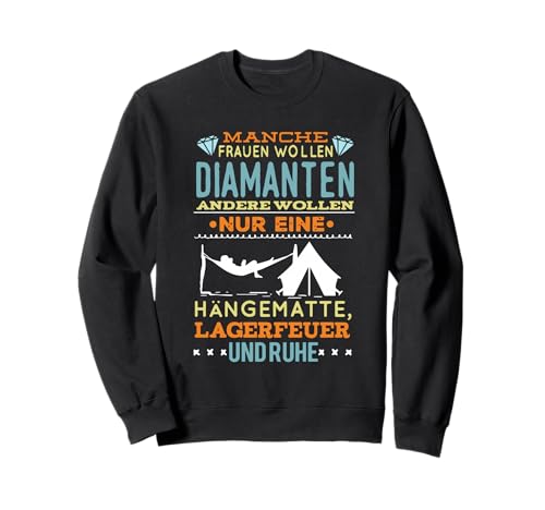 Camping Humor Wohnwagen Wohnmobil Frauen Camper Sprüche Sweatshirt von Campen Wohnwagen Camper Frau Camping Motiv