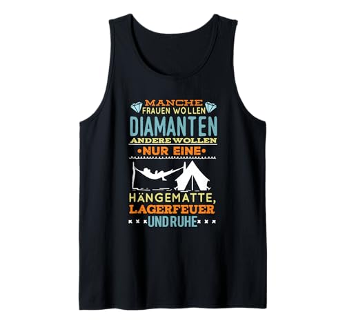 Camping Humor Wohnwagen Wohnmobil Frauen Camper Sprüche Tank Top Camping Humor Wohnwagen Wohnmobil Frauen Camper Sprüche Tank Top von Campen Wohnwagen Camper Frau Camping Motiv
