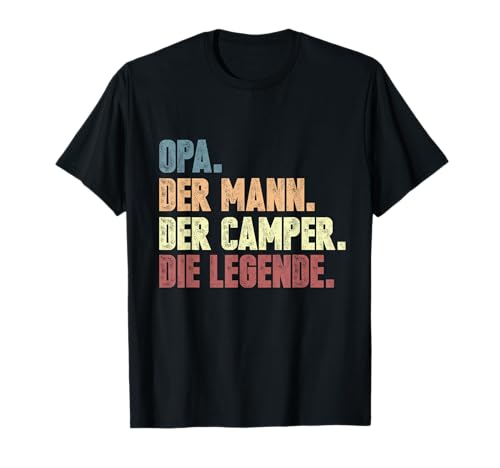 Camper Camping Opa Wohnwagen Wohnmobil Reise T-Shirt Schwarz S Männer Klassische Passform Halbarm Crew Neck Sommer Camping Theme Crew Neck Half-Sleeve Classic Fit T-Shirt Camper Camping Opa Wohnwagen Wohnmobil Reise T-Shirt Schwarz S Männer Klassische Passform Halbarm Crew Neck Sommer Camping Theme Crew Neck Half-Sleeve Classic Fit T-Shirt von Camper Campingplatz Hobbycamper Geschenkidee