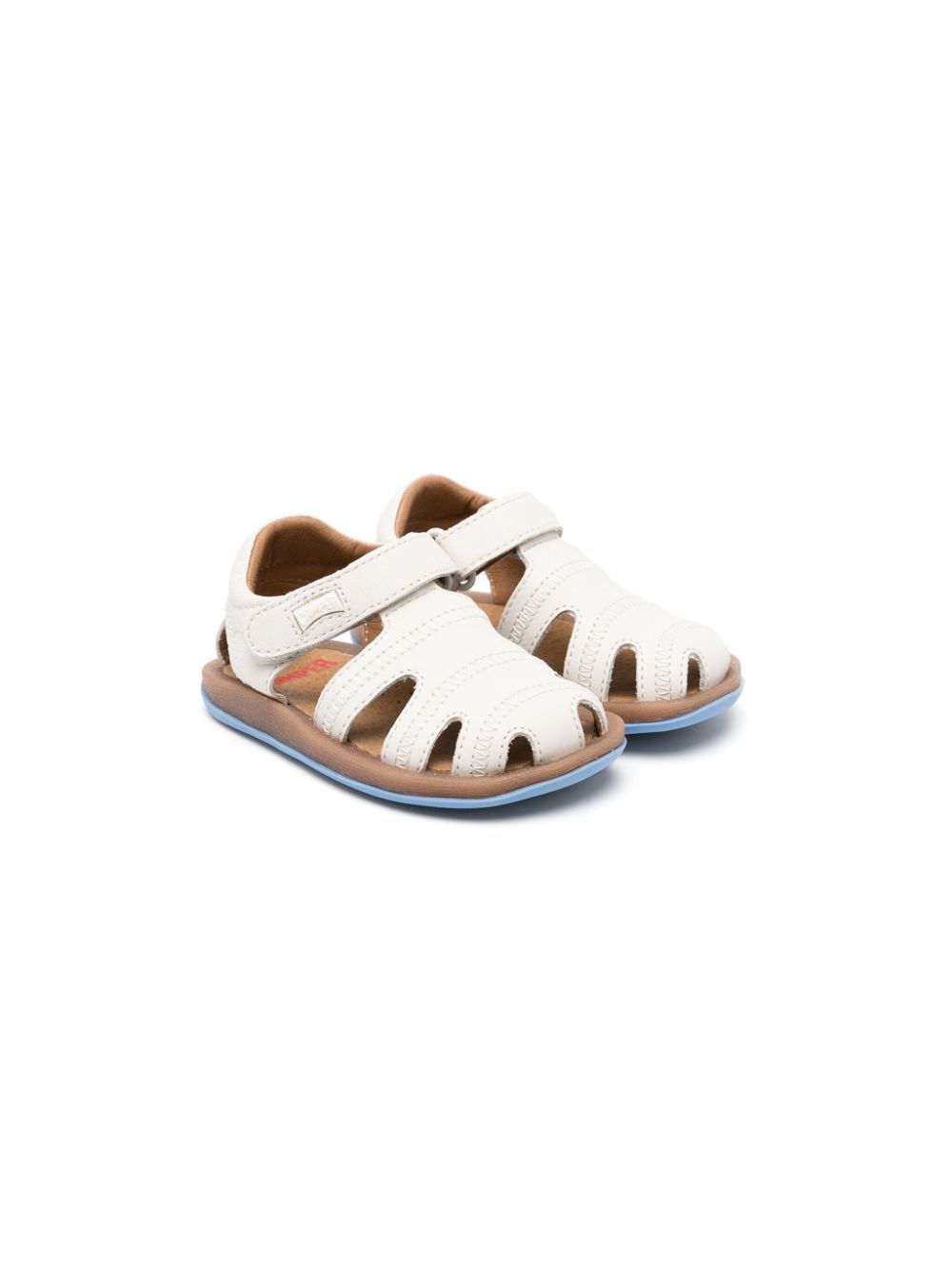 Camper Kids Bicho Sandalen mit Cut-Outs - Weiß von Camper Kids