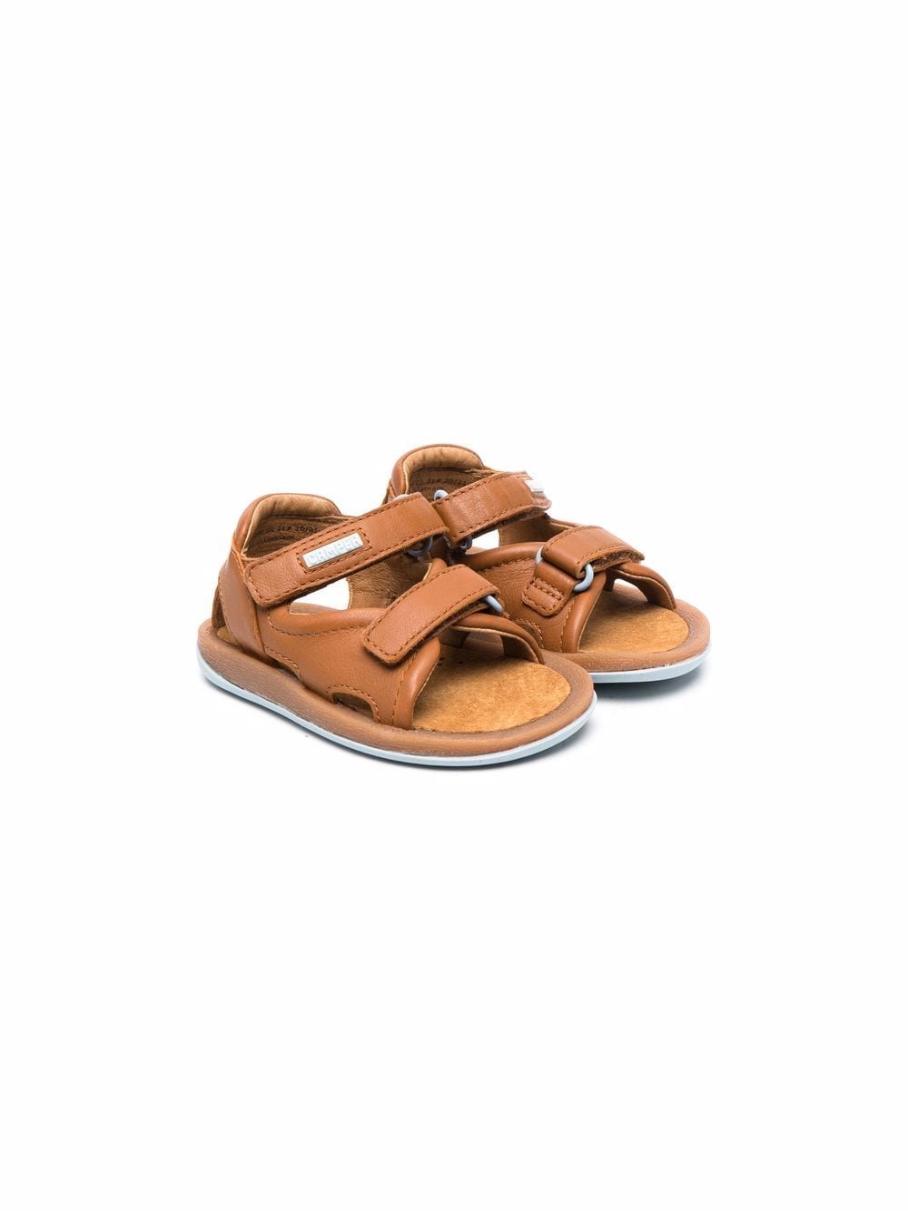 Camper Kids Bicho Sandalen mit Klettverschluss - Braun von Camper Kids