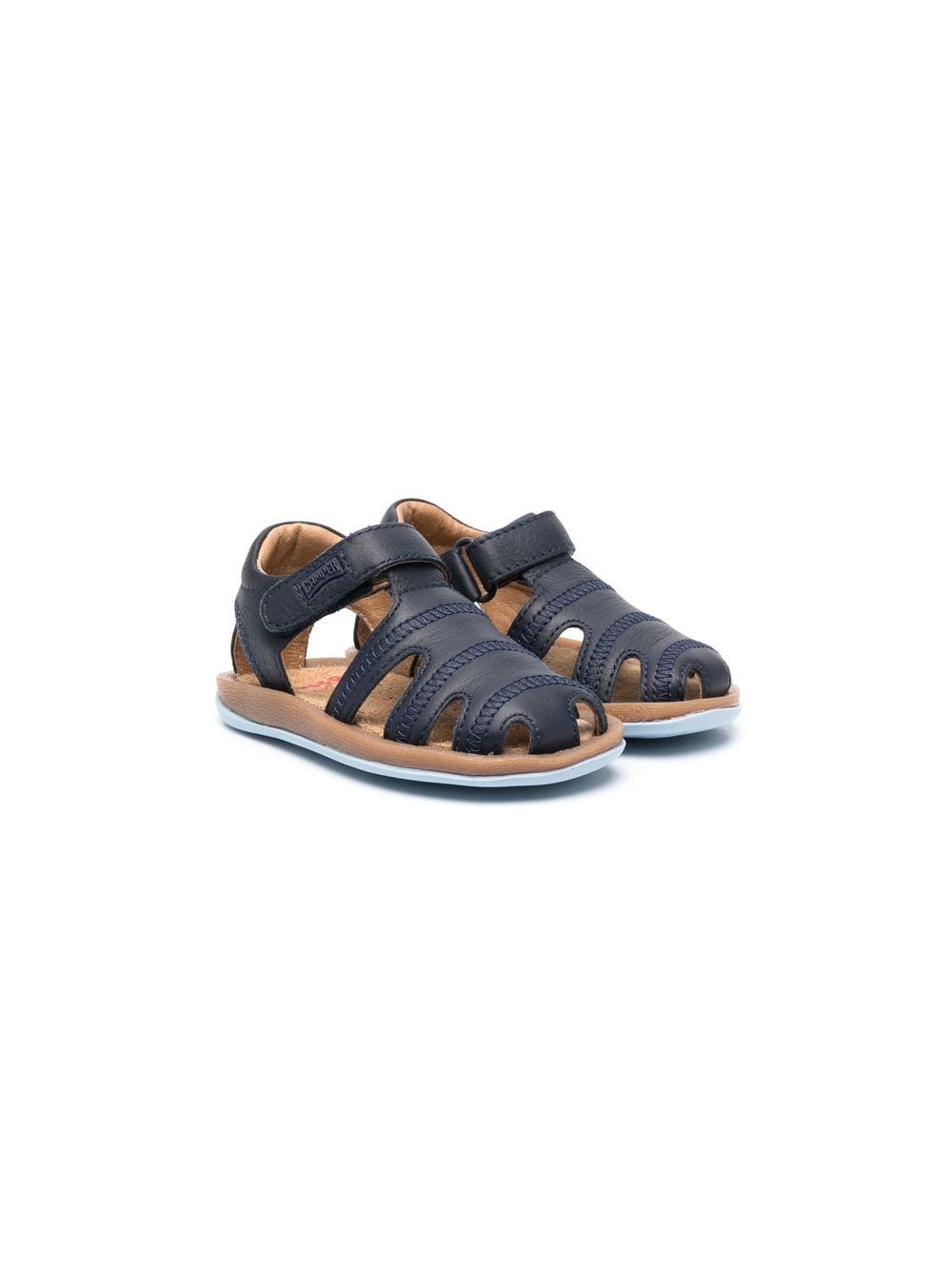 Camper Kids Bicho Sandalen mit Klettverschluss - Blau von Camper Kids