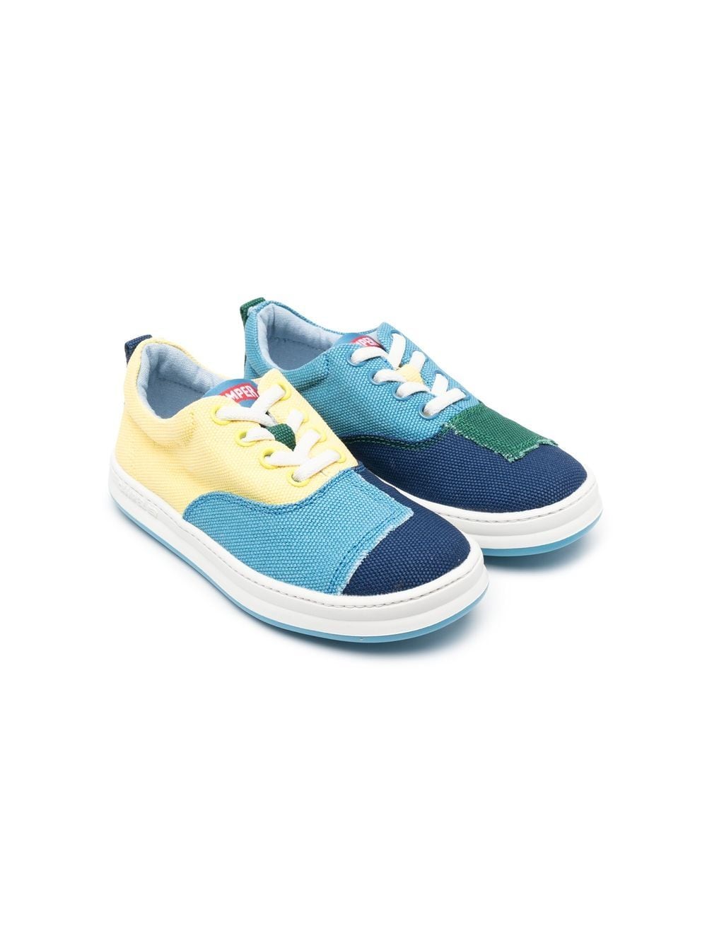 Camper Kids Runner Four Sneakers im Patchwork-Look - Blau von Camper Kids