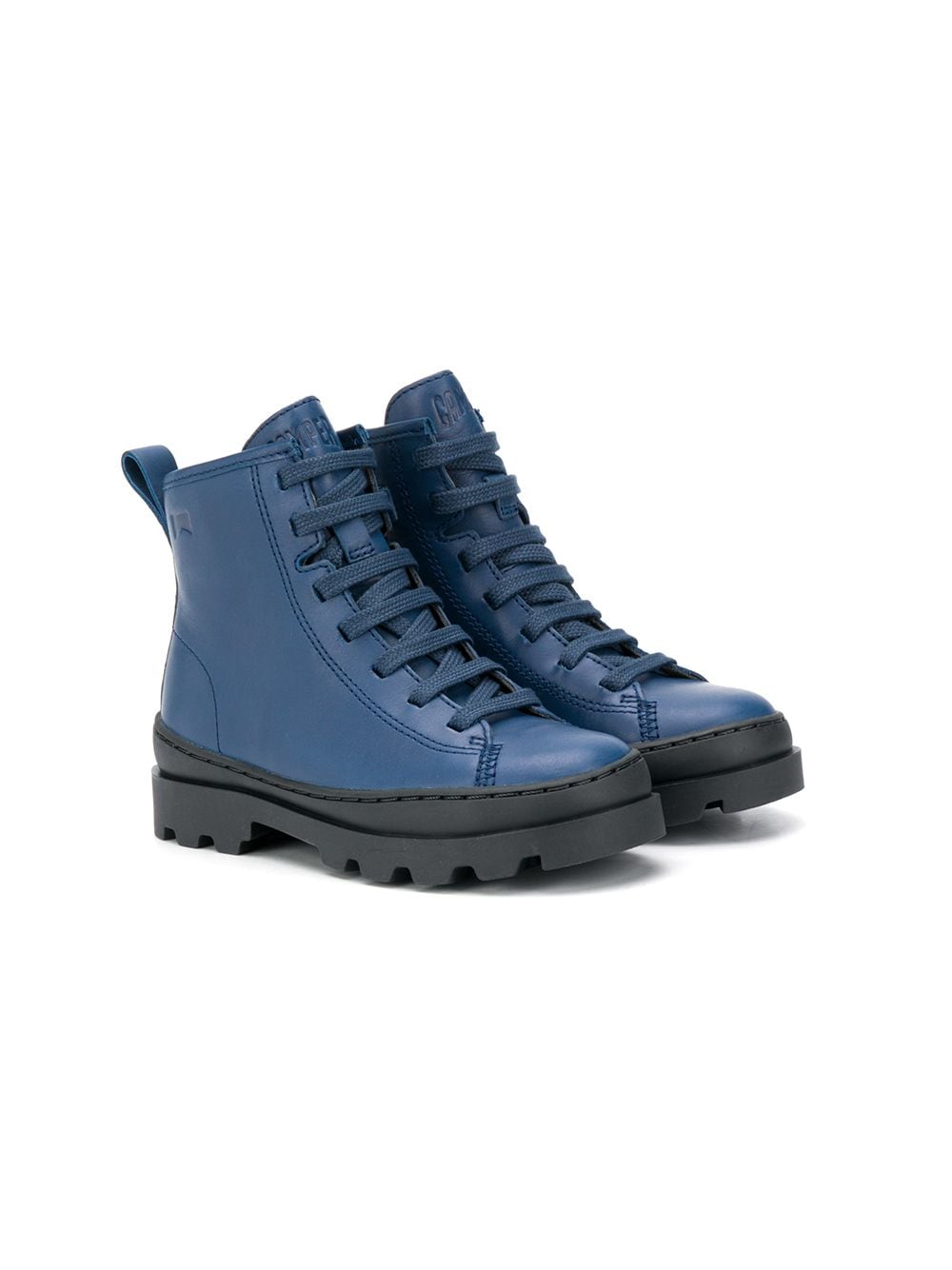 Camper Kids Stiefel mit Schnürung - Blau von Camper Kids