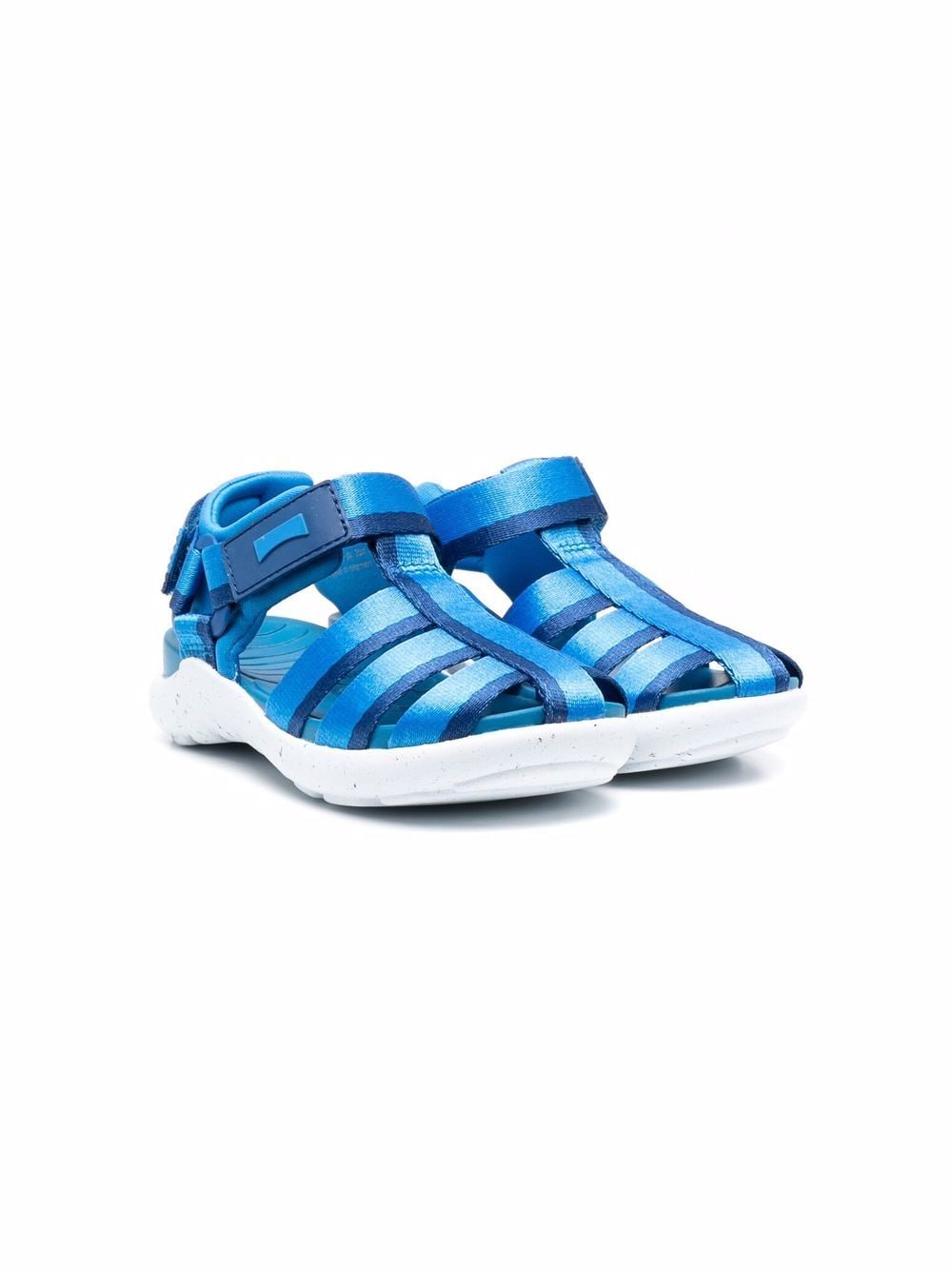 Camper Kids Wous Sandalen mit Klettverschluss - Blau von Camper Kids