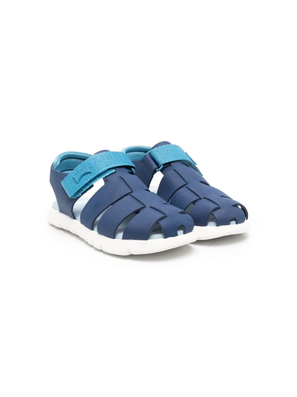 Camper Kids Römersandalen mit Klettverschluss - Blau von Camper Kids