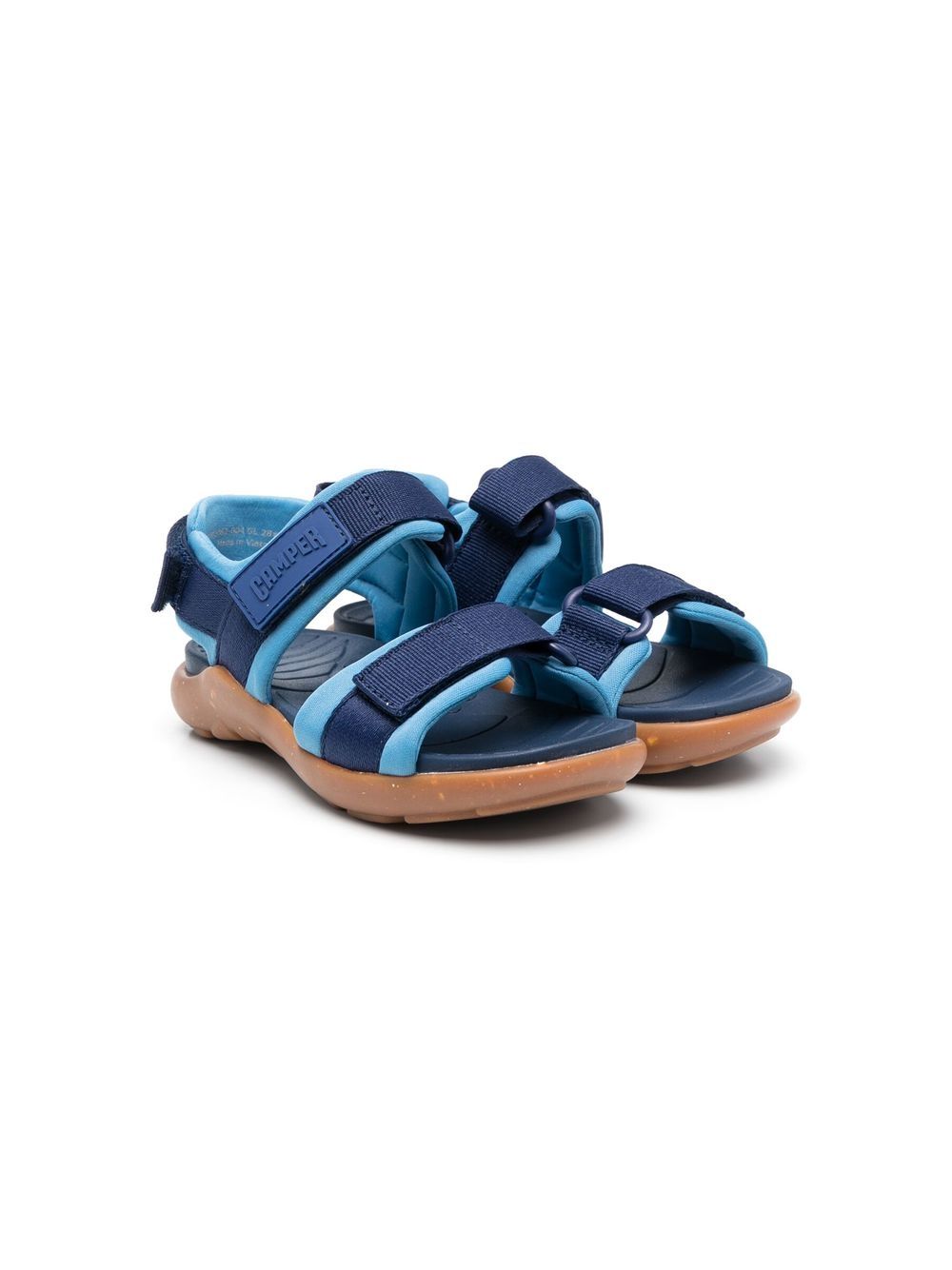 Camper Kids Sandalen mit Klettverschluss - Blau von Camper Kids