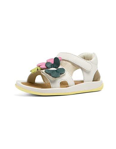 Camper Baby-Mädchen Bicho K800523 Flat Sandal, Weiß 001 TWS, 23 EU von Camper