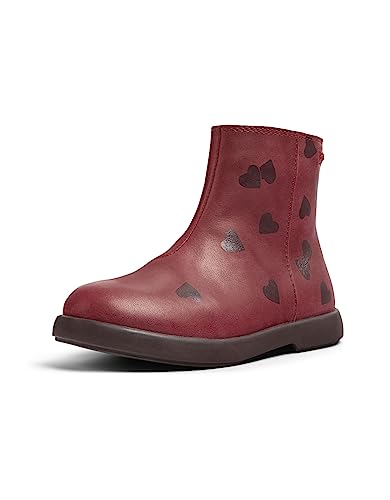 CAMPER Baby-Mädchen Duet Kids Ankle Boot, Burgundy, 25 EU von Camper