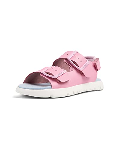 Camper Baby-Mädchen Oruga Kids K800429 Flat Sandal, Rosa 012, 25 EU von Camper