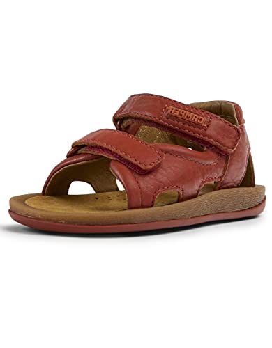 Camper Baby-Jungen Bicho First Walkers K800362 2-Strap Sandal, Rot 007, 21 EU von Camper