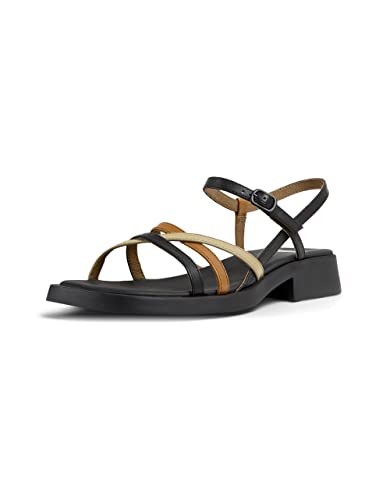 Camper Damen Dana K201487 Flat Sandal, Mehrfarben 004 TWS, 41 EU von Camper