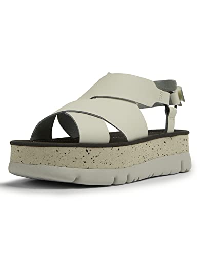 Camper Damen Oruga Up-K201399 Sandal, Weiß 002, 37 EU von Camper