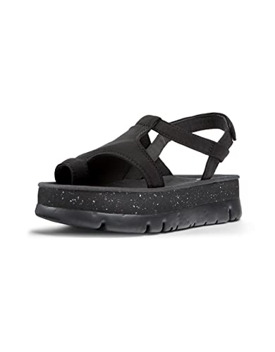 Camper Damen Oruga Up K201543 Sandal, Schwarz 001, 39 EU von Camper