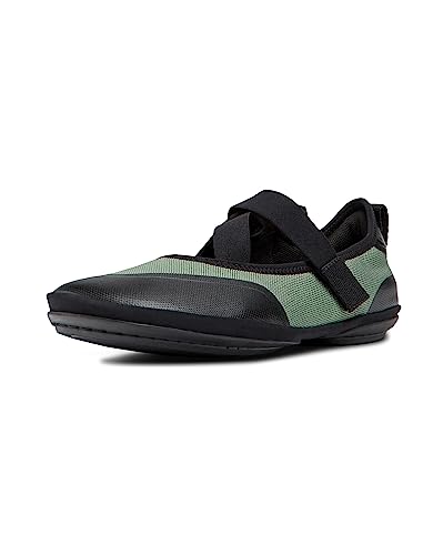 Camper Damen Right Nina Ballet Flat, Grün 002, 36 EU von Camper