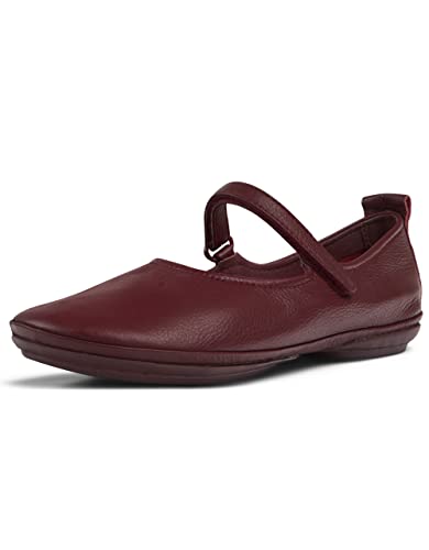 Camper Damen Right Nina K201365 Ballet Flat, Burgund 007, 35 EU von Camper