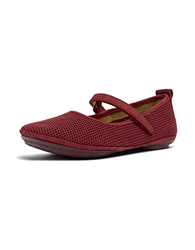 Camper Damen Right Nina K201402 Ballet Flat, Burgund 004, 35 EU von Camper