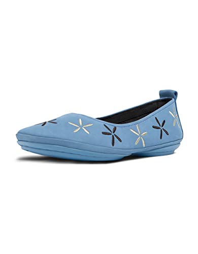 Camper Damen Right Nina K201513 Ballet Flat, Blau 003 TWS, 36 EU von Camper