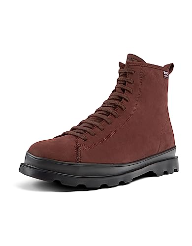 Camper Herren Brutus K300485 Ankle Boot, Burgund 002, 43 EU von Camper