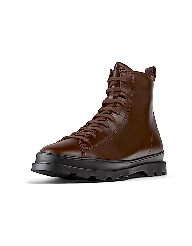 Camper Herren Brutus K300245 Ankle Boot, Burgund 028, 45 EU von Camper