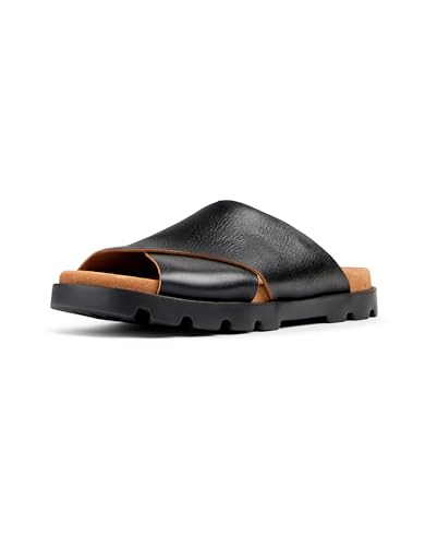 Camper Herren Brutus K100775 X-Strap Sandal, Schwarz 014, 40 EU von Camper