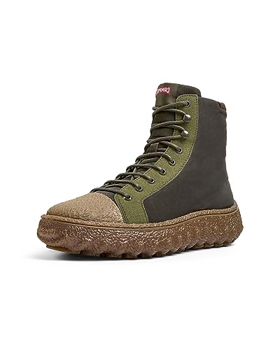 Camper Herren Ground Ankle Boot, Grün 016, 42 EU von Camper