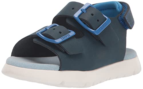 CAMPER Jungen K800495 Oruga Fw 2 Strap Sandal, Dunkelblau, 25 EU von Camper