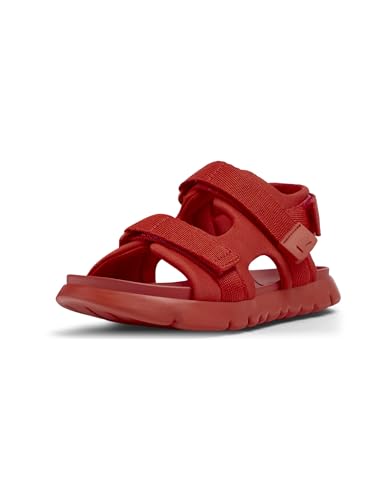 Camper Jungen Unisex Kinder Oruga K800532 2-Strap Sandal, Rot 006, 33 EU von Camper