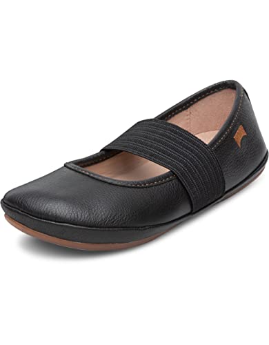 CAMPER Mädchen Højre Kids-80025 Geschlossene Ballerinas, Schwarz, 38 EU von Camper