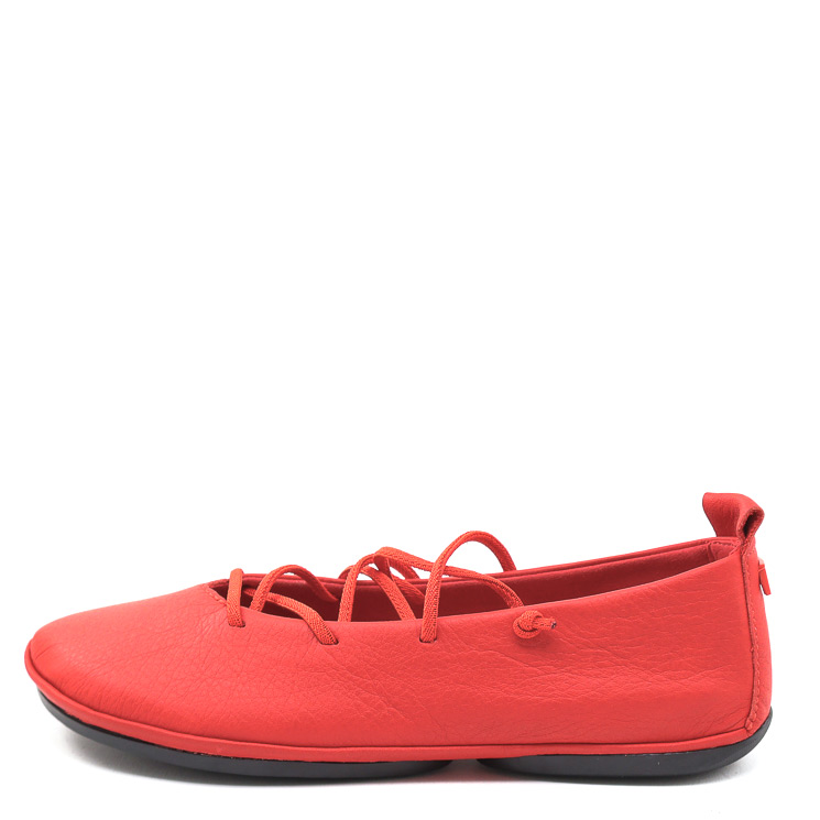 Camper, K201835 Right Nina Ballerina, rot von Camper