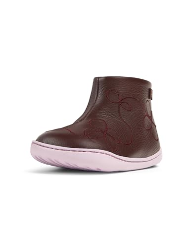 Camper Baby-Mädchen Peu Cami K900205 Zip Bootie, Burgund 005 TWS, 21 EU von Camper
