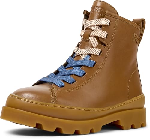 Camper Brutus K900179 Lace Up Bootie, Mittelbraun 032 TWS, 37 EU von Camper