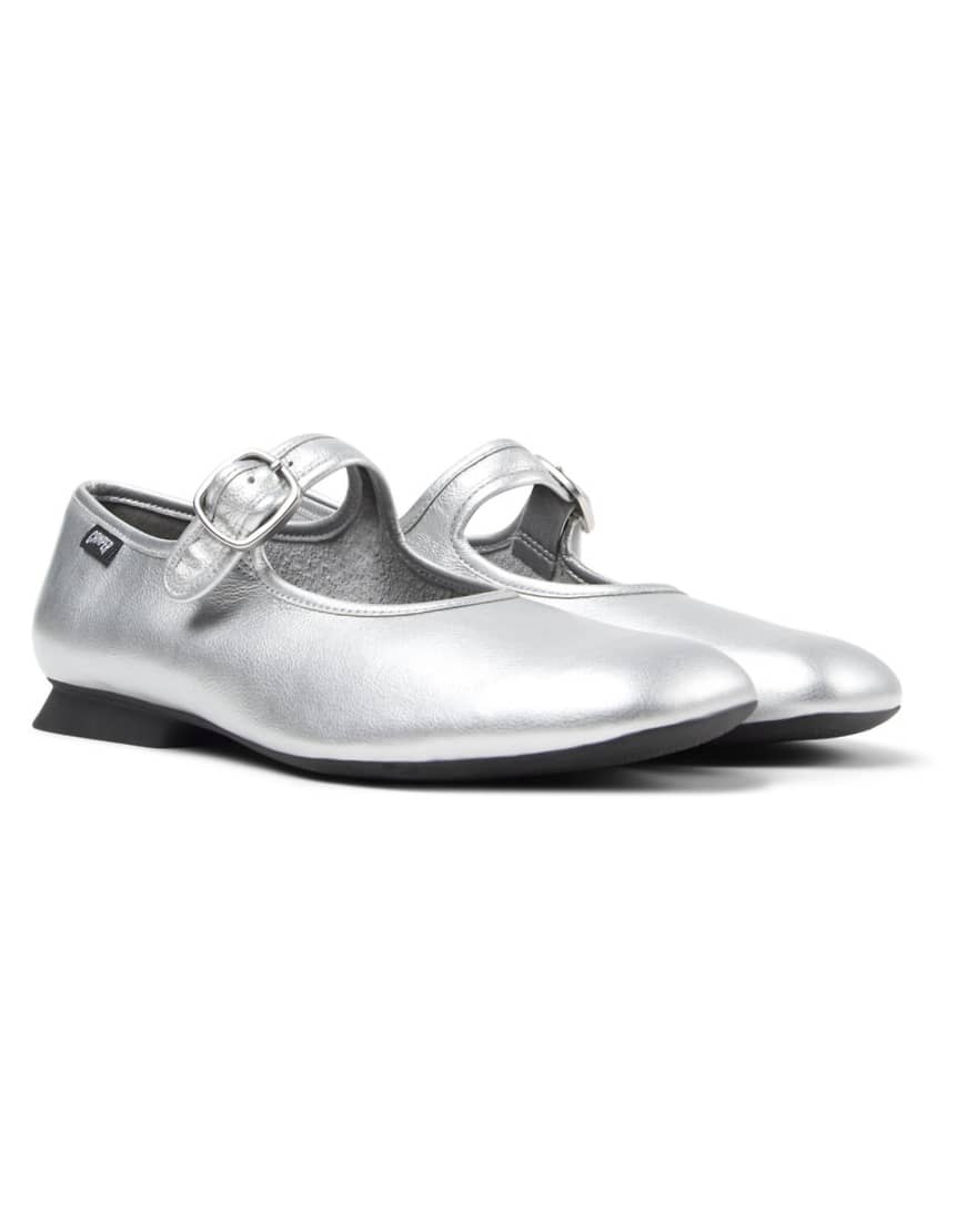 Camper - Casi Myra - Ballerinas in Mittelgrau-Braun von Camper