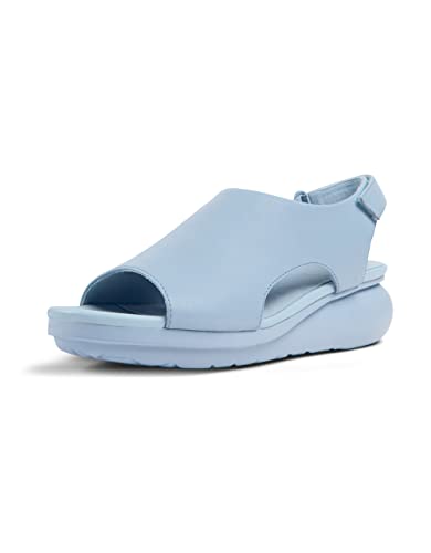 Camper Damen Balloon-K201481 Wedge Sandal, Blau 005, 40 EU von Camper