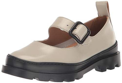 Camper Damen Brutus K201433 Mary Jane Flat, Grau 005, 35 EU von Camper