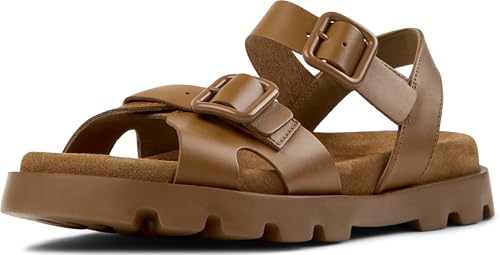 Camper Damen Brutus K201768 Sandal, Mittelbraun 004, 37 EU von Camper