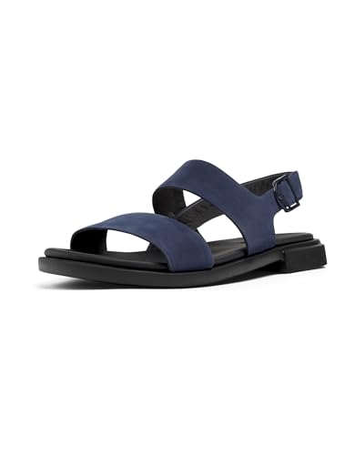 Camper Damen Edy K200573 Sandal, Blau 014, 37 EU von Camper