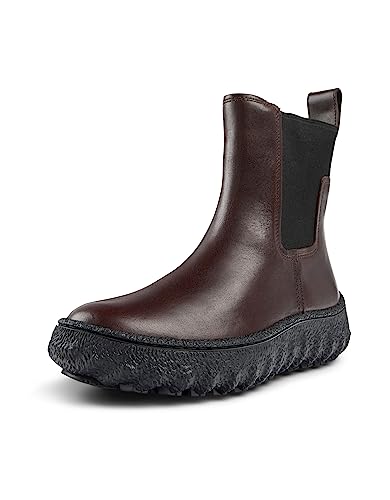 Camper Damen Ground Chelsea Boot, Burgund 005, 42 EU von Camper