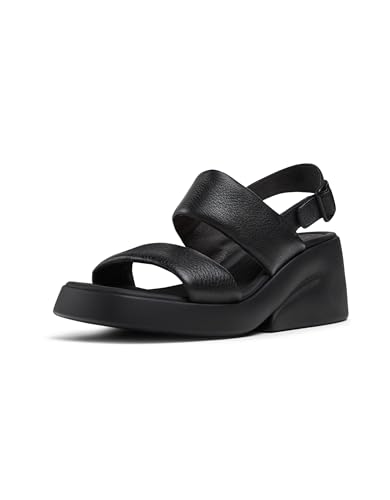 Camper Damen Kaah K201352 2-Strap Sandal, Schwarz 010, 37 EU von Camper