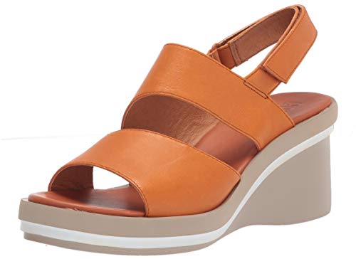 Camper Damen Kyra K200965-003 Wedge Sandal, Orange, 41 EU von Camper