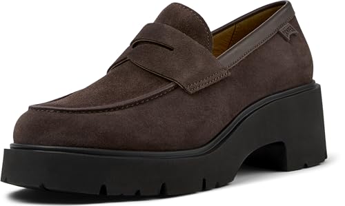Camper Damen Milah K201425 Moccasin, Dunkelbraun 024, 39 EU von Camper