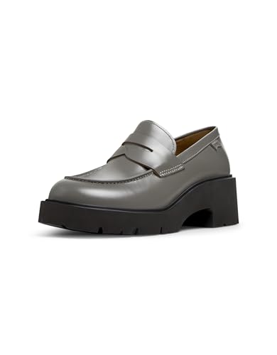 Camper Damen Milah K201425 Moccasin, Mittelgrau 020, 41 EU von Camper