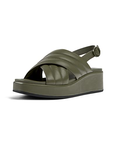 Camper Damen Misia K201351 Sandal, Grün 005, 38 EU von Camper
