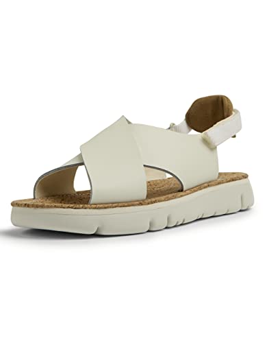 Camper Damen Oruga K200157 Other Sandals, Weiß 038, 36 EU von Camper