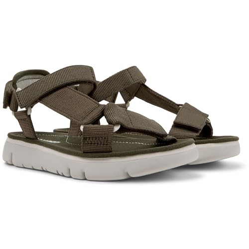 Camper Damen Oruga Sandal K200356 Strap, Mittelgrün 012, 38 EU von Camper