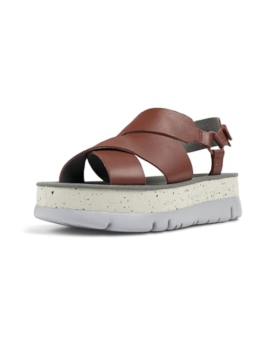 Camper Damen Oruga Up K201399 Sandal, Rot 007, 35 EU von Camper