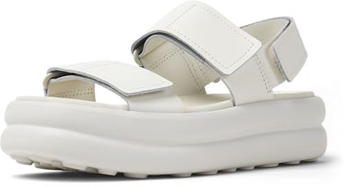 Camper Damen Pelotas Flota Up K201728 2-Strap Sandal, Weiß Natur 001, 41 EU von Camper