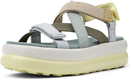 Camper Damen Pelotas Flota Up K201729 Other Sandals, Mehrfarben 003 TWS, 37 EU von Camper