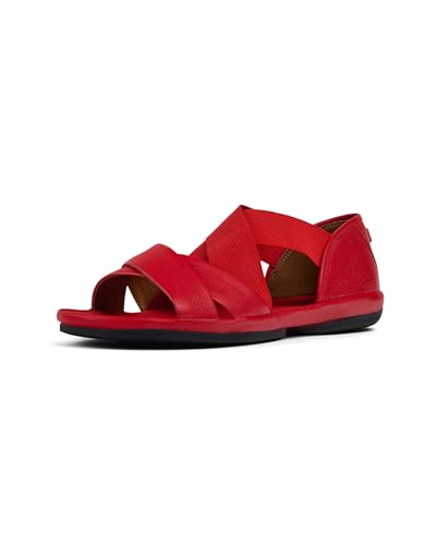 Camper Damen Right Nina K201367 X-Strap Sandal, Rot 008, 38 EU von Camper