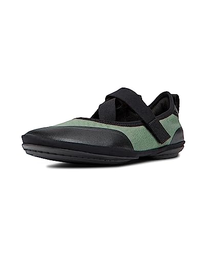Camper Damen Right Nina K201568 Ballet Flat, Grün 002, 40 EU von Camper